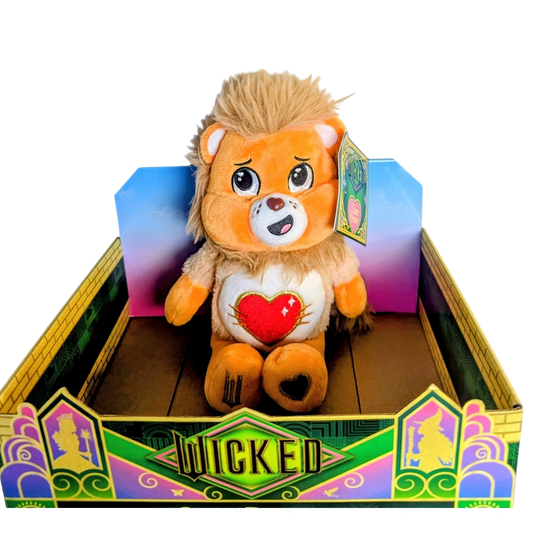Care Bears Wicked Brave Heart Lion As The Cowardly Lion 9" Plush