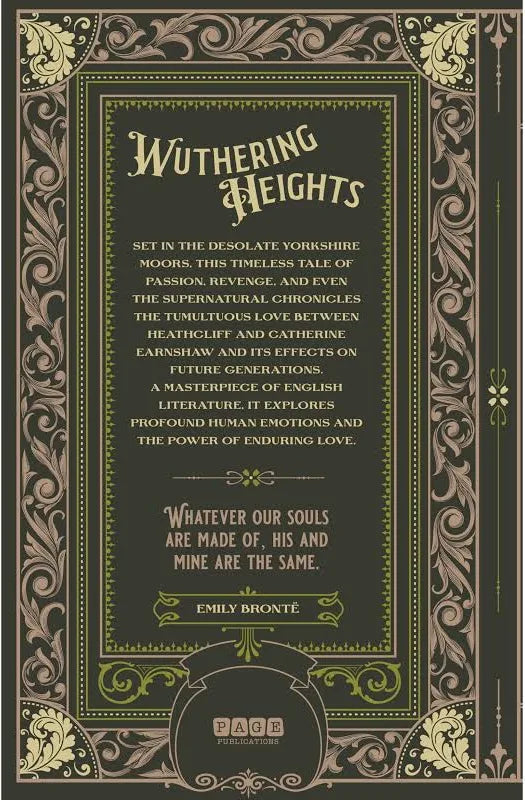Wuthering Heights | Page Classics | by Emily Bronte