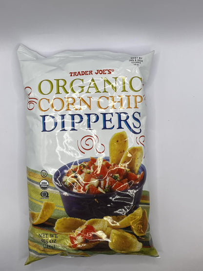 Organic Corn Chip Dippers with Grafton Way Chip Clip