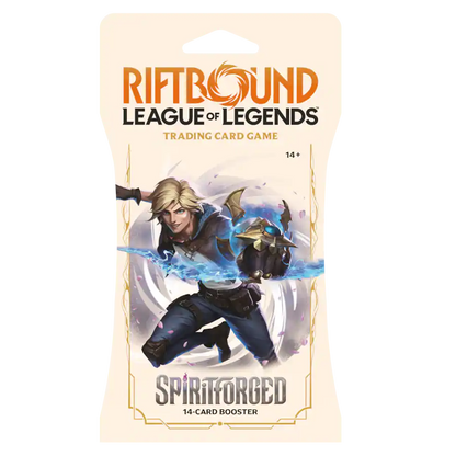Riftbound: League of Legends TCG | Spiritforged Sleeved Booster | 3-Pack (14 Cards Each)