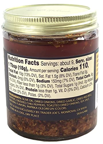 Trader Joe's | Crunchy Chili Onion | 6 oz 2-Pack