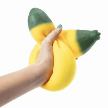 RMS | Crazy Fun | Smushmart Banana Squishy Fidget Toy