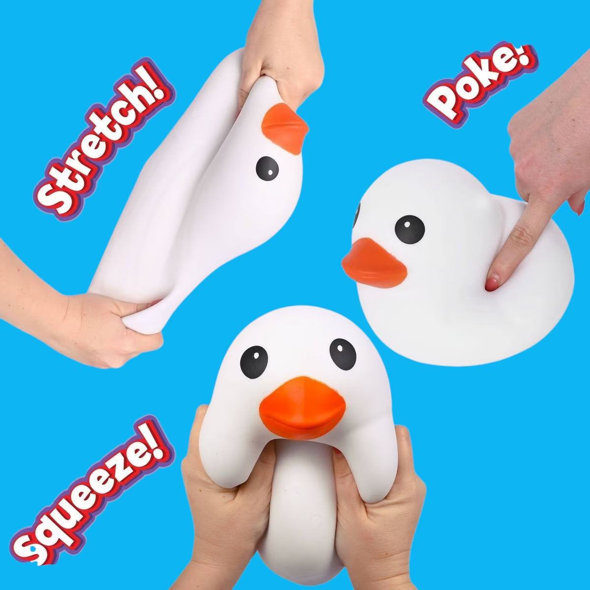 Sunny Days | Patriotic Squishy Duck Set | Red, White & Blue | Set of 3