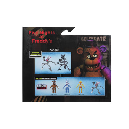 JAKKS Pacific | FNAF Endo Series | Mangle & Shadow Mangle | 6" Collectible Figure 2-Pack