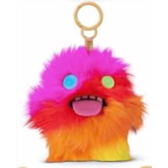 Fuggler Keyring Charms Keypers Series 6 | 4.5" Funny Ugly Monsters Plush Keychain