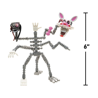 JAKKS Pacific | FNAF Endo Series | Mangle & Shadow Mangle | 6" Collectible Figure 2-Pack