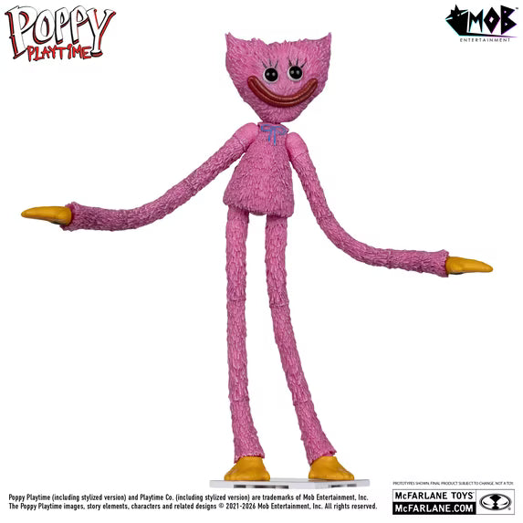 Kissy Missy w/Poppy (Poppy Playtime) 7" Action Figure - McFarlane Toys