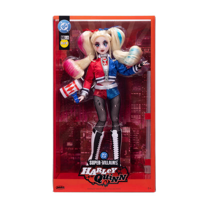 DC Harley Quinn Collector Fashion Doll with Doll Stand & Accessories
