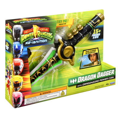 Mighty Morphin Power Rangers: Re-Ignition | Dragon Dagger | Role Play Toy
