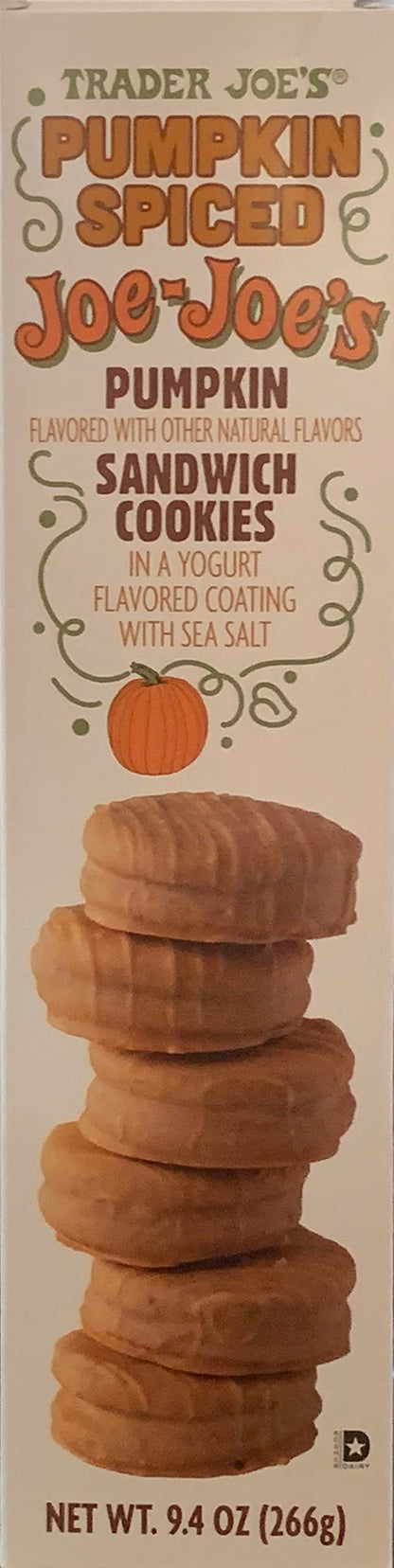 Trader Joe's | Pumpkin Spiced Joe-Joe's | Sandwich Cookies | Pack of 2