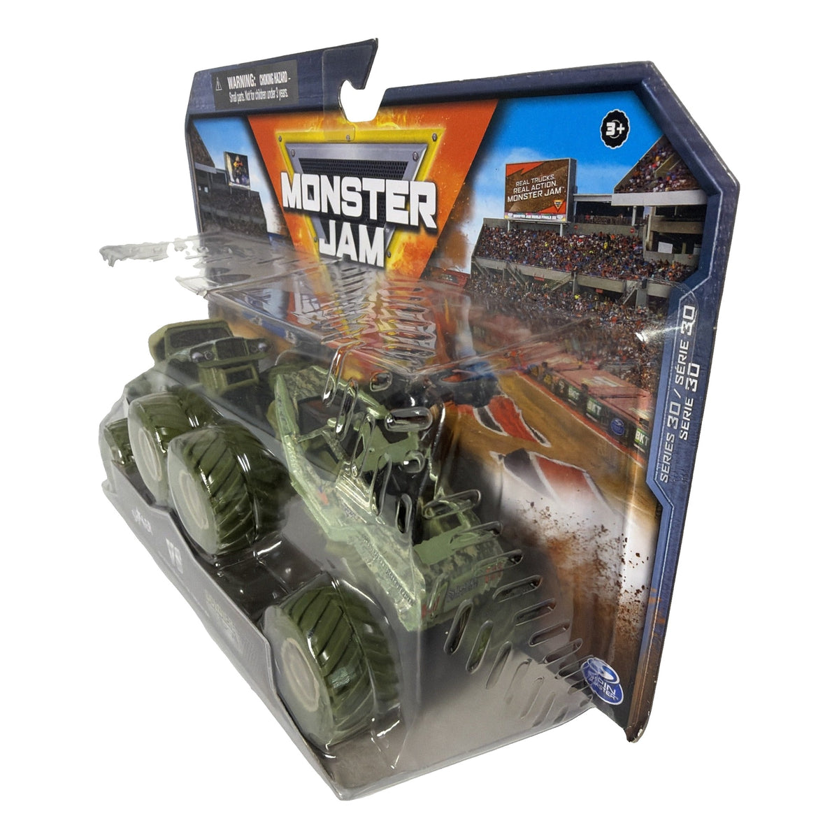 Monster Jam 1:64 Shaker vs Soldier of Fortune 2-pack angle