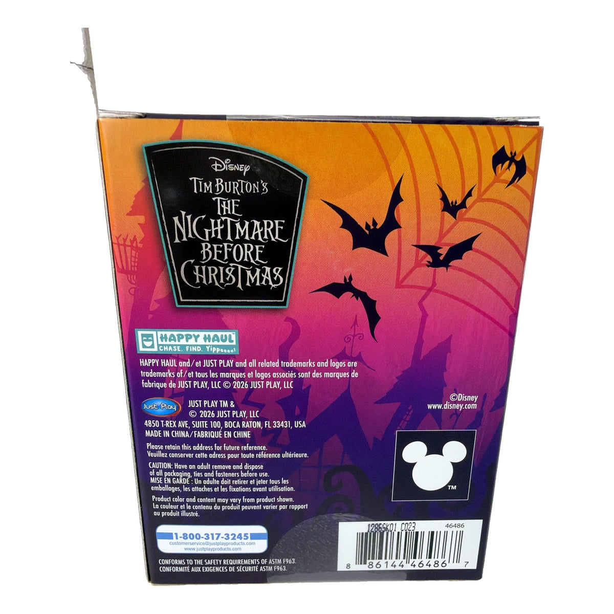 Nightmare Before Christmas Spooky Scenes Pumpkin King Jack back