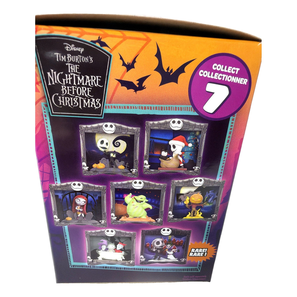 Nightmare Before Christmas Spooky Scenes Pumpkin King Jack side collect7