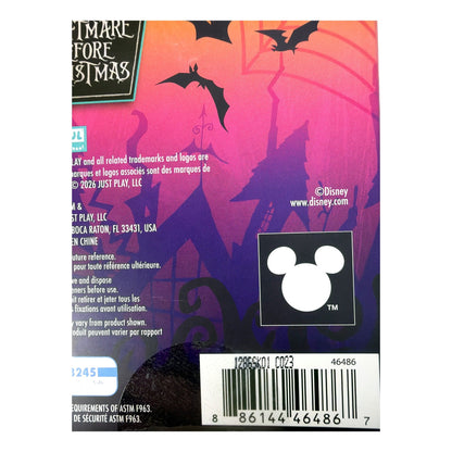 Nightmare Before Christmas Spooky Scenes Pumpkin King Jack barcode