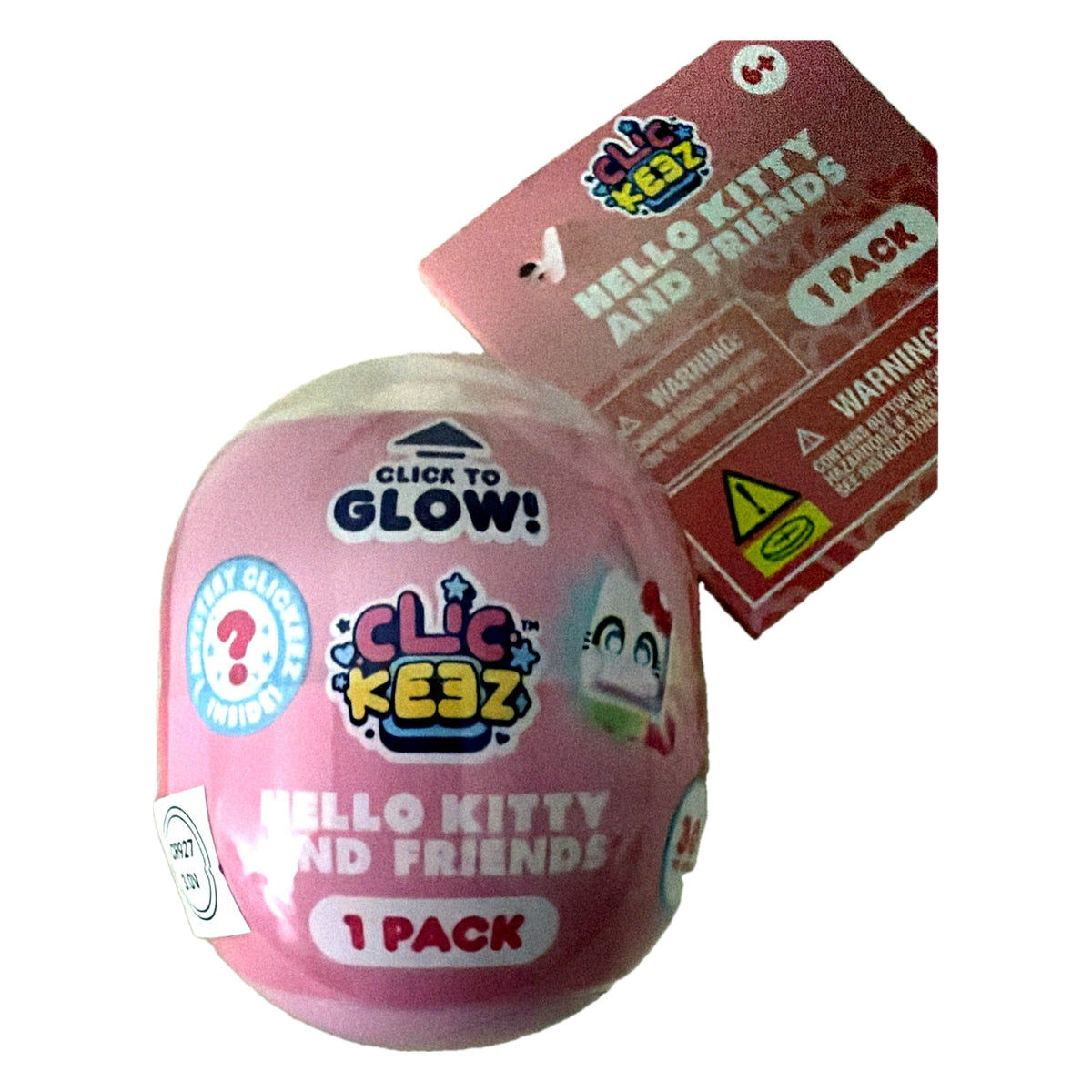 Clic Keez Hello Kitty and Friends 1 Pack Click to Glow Mystery