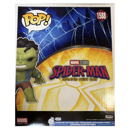 Funko Pop! Super | Marvel Spider-Man: Brand New Day | Hulk #1588 | 6" Bobblehead