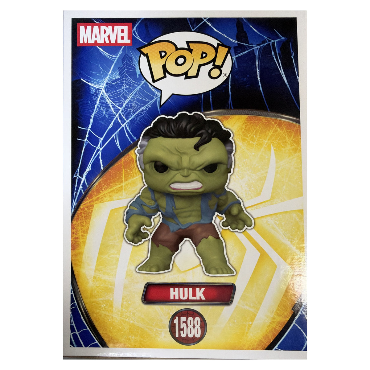Funko Pop! Super | Marvel Spider-Man: Brand New Day | Hulk #1588 | 6" Bobblehead
