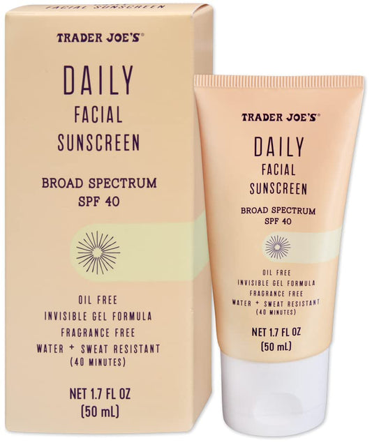 Daily Facial Sunscreen SPF 40 1.70 Fl Oz