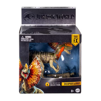 Hammond Collection | Dilophosaurus | Jurassic World Dinosaur Figure | Mattel