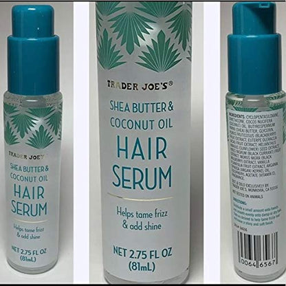 Trader Joe's | Shea Butter & Coconut Oil Hair Serum | 2.75 fl oz