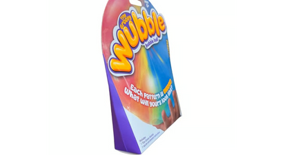 Tiny Wubble Bubble Ball – Groovy (Red, Blue & Yellow)