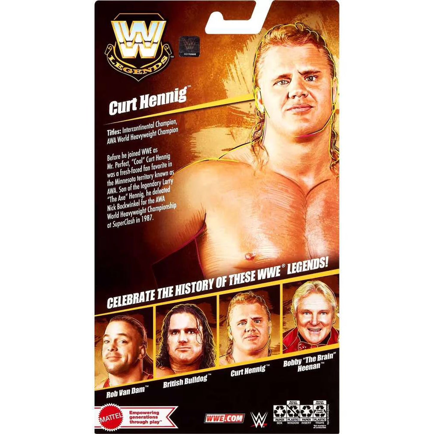 WWE Wrestling Legends Series 29 | Curt Hennig | Action Figure