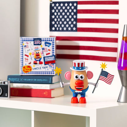 "Mr. Potato Head Uncle Yam | 250th Anniversary Walmart Exclusive | 14 Pieces"