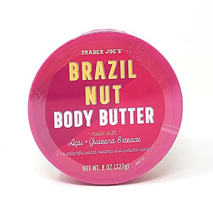 Trader Joe's | Brazil Nut Body Butter | Acai & Guarana | 8 oz