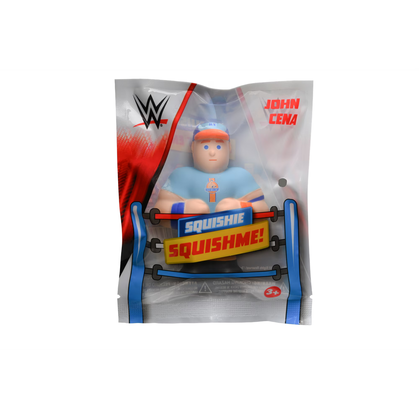 WWE SquishMe Squishy Figures 4-Pack Set | Cody Rhodes, John Cena, Roman Reigns & Hulk Hogan