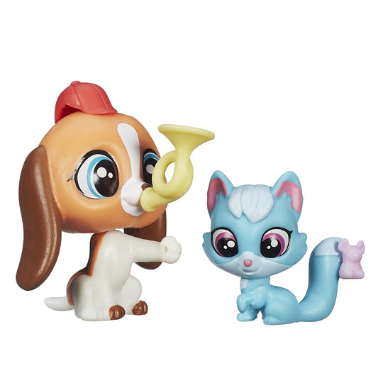 Littlest Pet Shop Pet Otis Beasley & Robin Hunter Doll