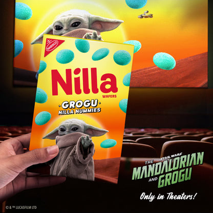 Nabisco Star Wars | Mandalorian Grogu | Blue Nilla Nummies | 1 Box, 11oz