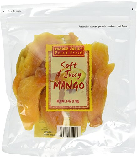 Dried Fruit Soft & Juicy Mango, 6 Ounce (Pack of 4)