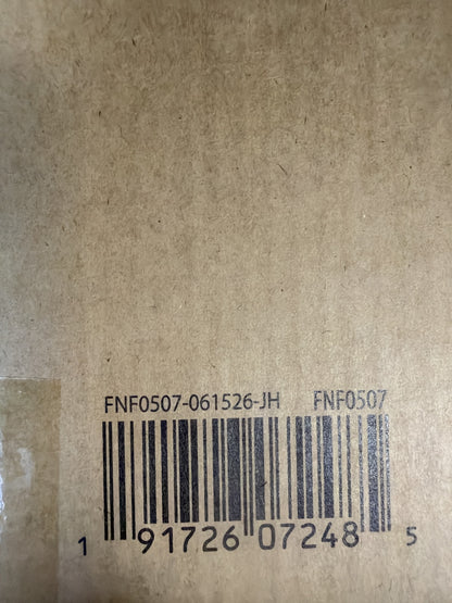 Jazwares Vault shipper barcode label