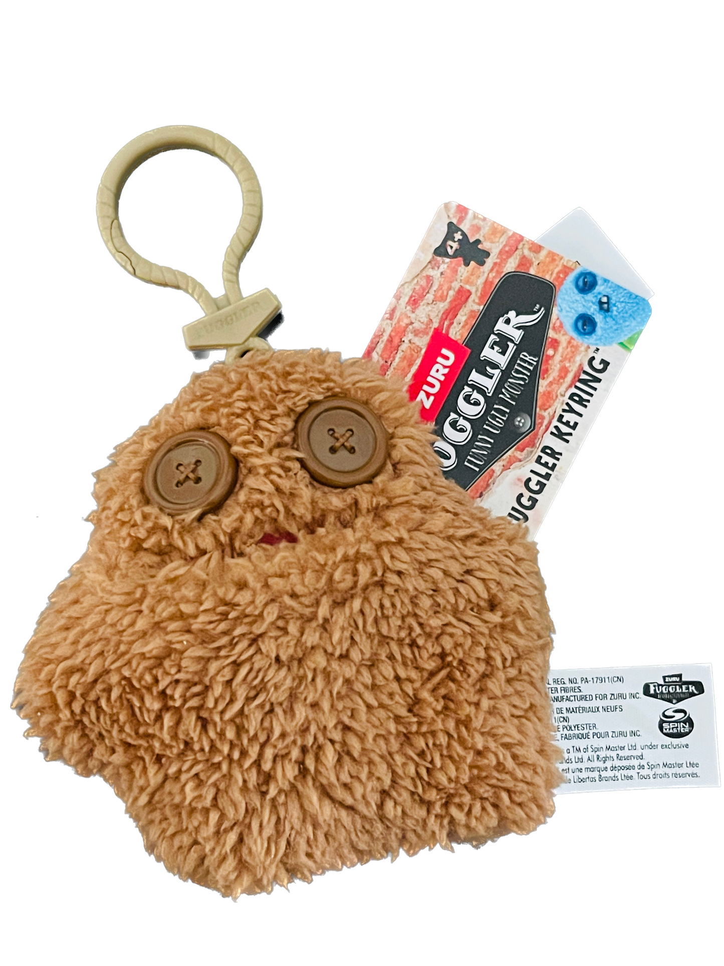 ZURU | Fuggler | Keypers | 4.5" Plush Keychain