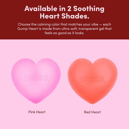 SPEKS | Gump Memory Gel Stress Ball | Heart