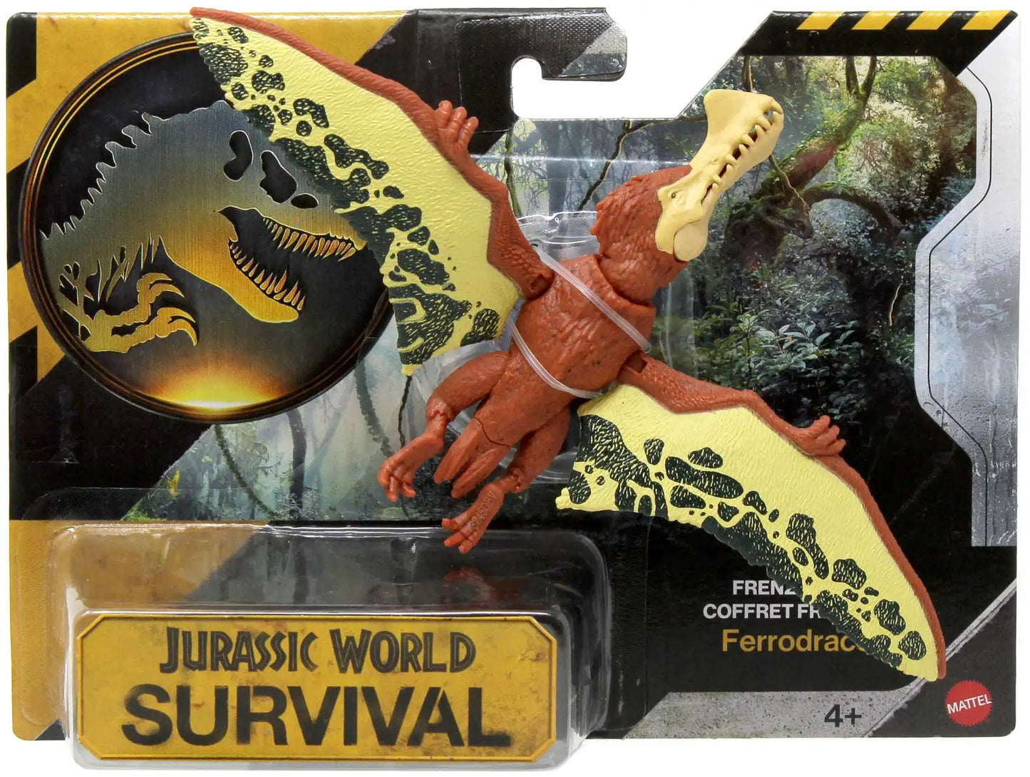 Mattel | Jurassic World Survival Frenzy Pack | Ferrodraco | Action Figure