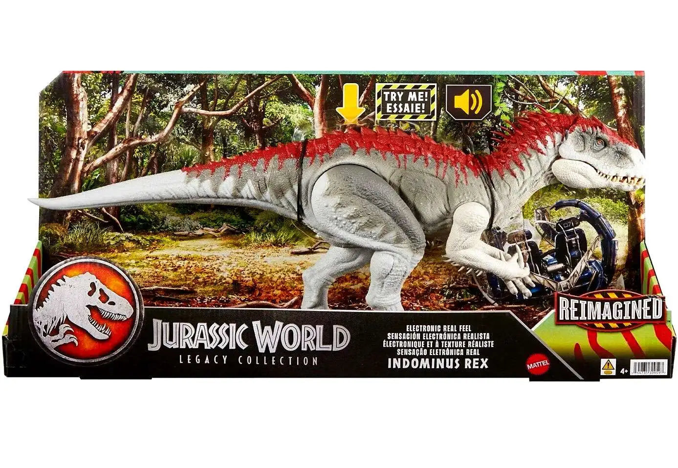 Mattel | Jurassic World Legacy Collection | Indominus Rex Reimagined | Sound FX