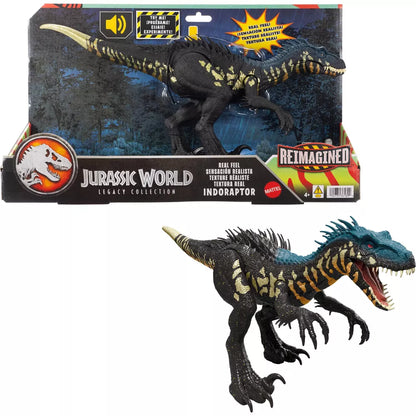Mattel | Jurassic World Reimagined | Indoraptor | Bold Color Real Feel