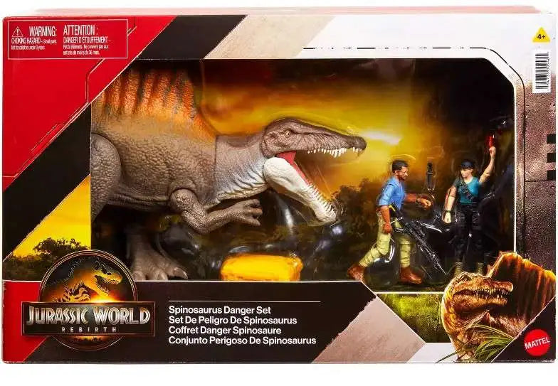 Mattel | Jurassic World Rebirth | Spinosaurus Danger Set