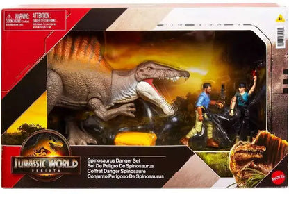 Mattel | Jurassic World Rebirth | Spinosaurus Danger Set