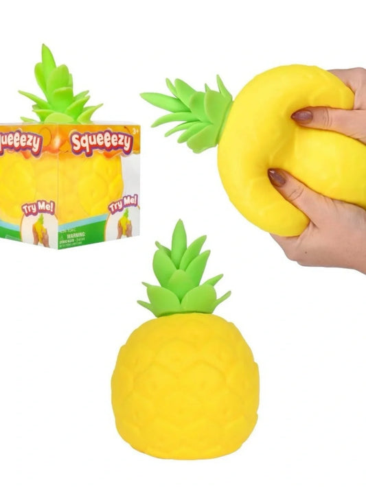 Sunny Days Squeezy Pineapple | Sensory Squishy Toy