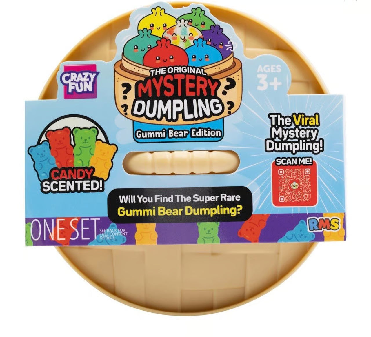 Crazy Fun | Gummi Bear Mystery Dumpling | Squishy Fidget Toy