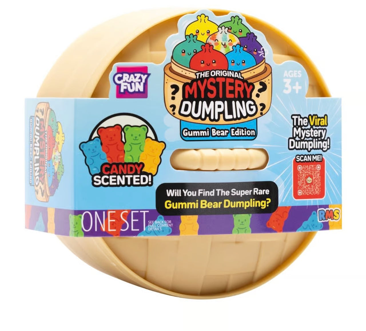 Crazy Fun | Gummi Bear Mystery Dumpling | Squishy Fidget Toy