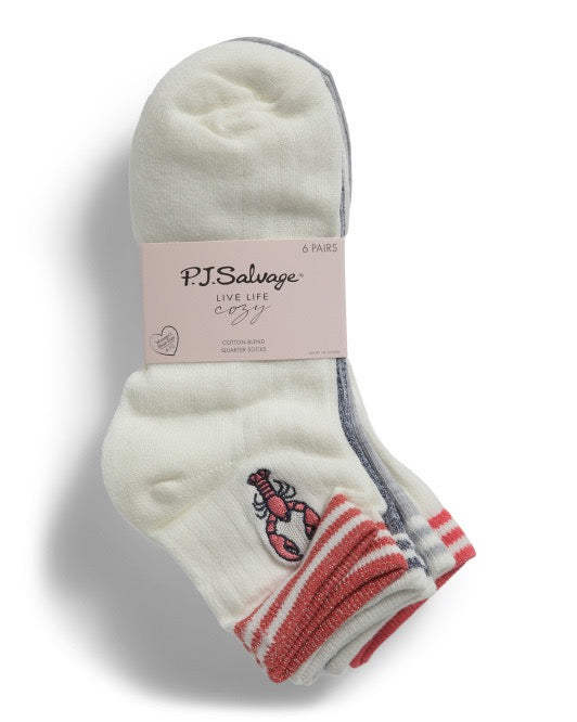 PJ Savage Socks (6 Pack)