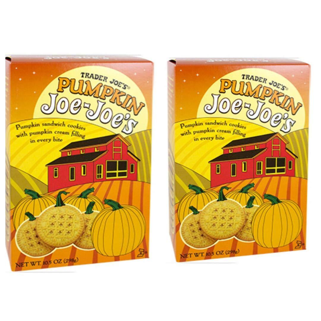 Trader Joe's | Pumpkin Flavored Joe-Joe's | Sandwich Cookies | Pack of 2