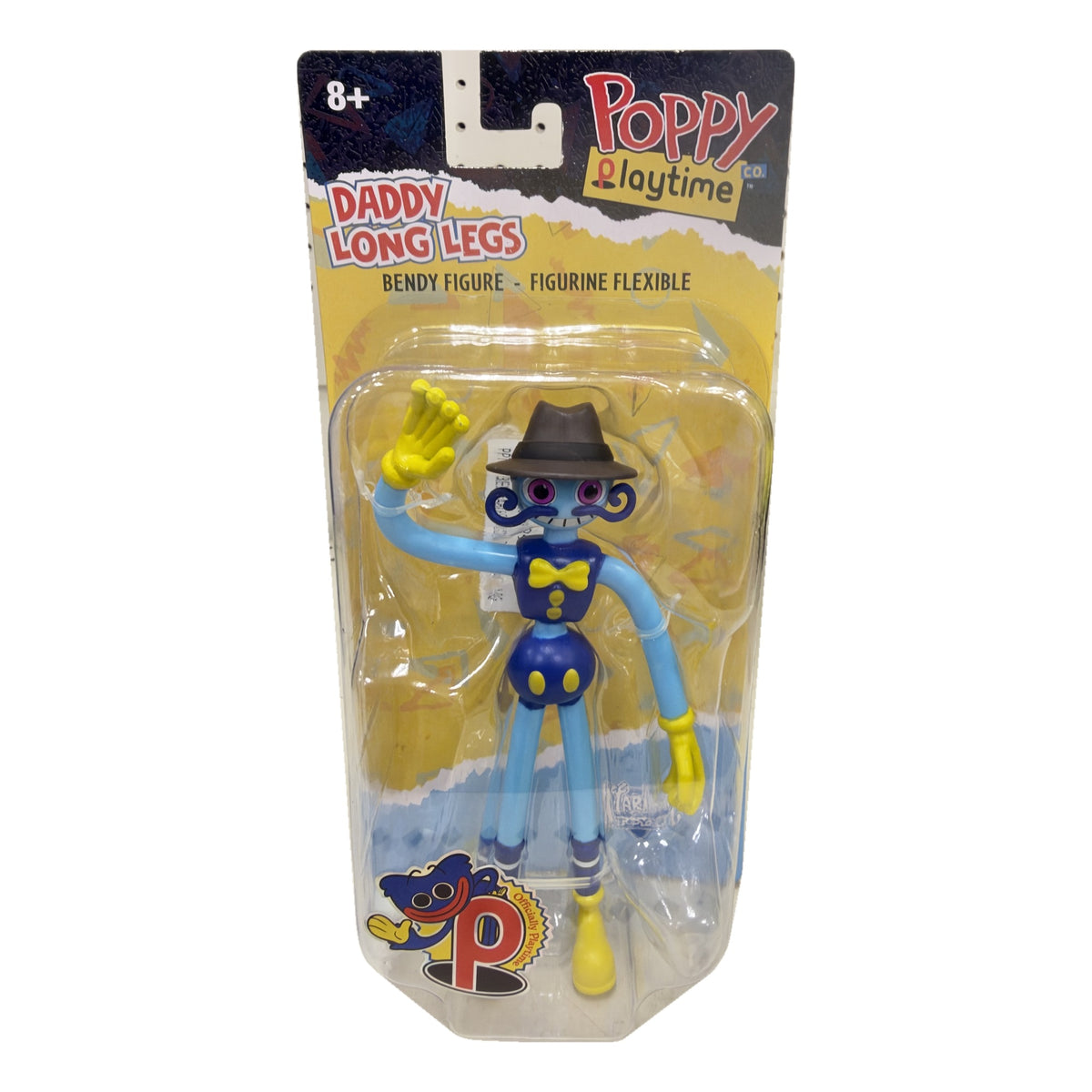 McFarlane Toys Poppy Playtime Daddy Long Legs 4.5 inch bendy figure in package, front