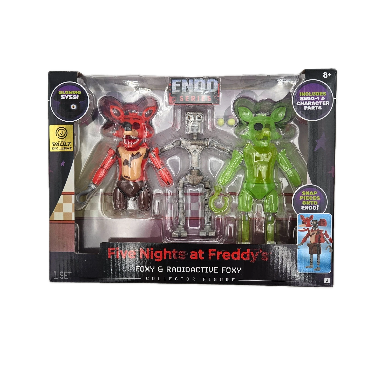 Five Nights at Freddy’s Endo-01 | Classic Foxy and Radioactive Foxy | Vault