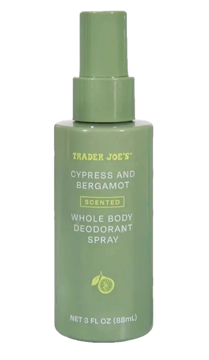 Trader Joe's | Cypress & Bergamot | Whole Body Deodorant Spray