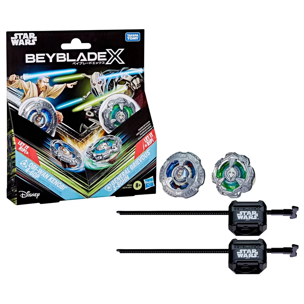 Beyblade X Star Wars Obi-Wan Kenobi & General Grievous Multi-Pack Set