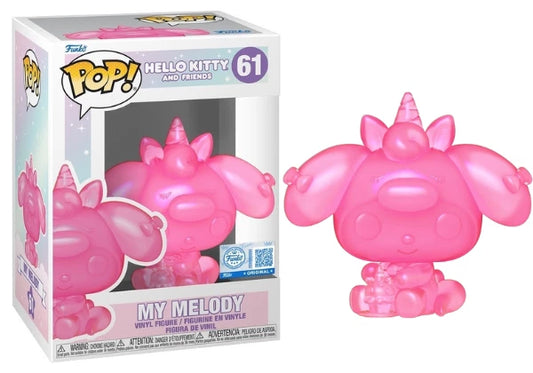 Funko POP! | Sanrio Hello Kitty & Friends | My Melody | Translucent Exclusive #61
